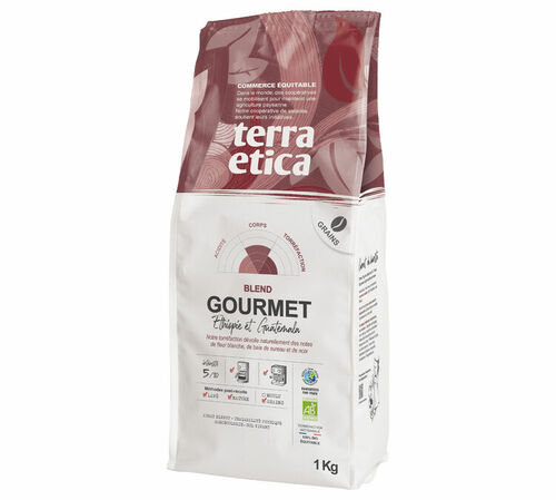 Terra Etica Organic Coffee Beans Gourmet Espresso - 1kg