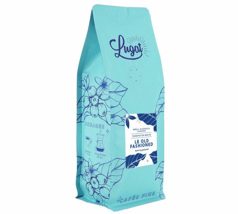 1 Kg Caf&eacute; en grain Le Old Fashioned  - Lugat image number 0
