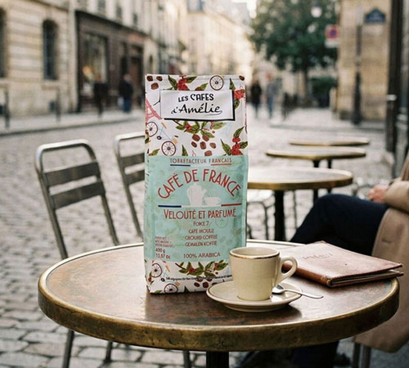 450 g -&nbsp;Caf&eacute; moulu - Caf&eacute; de France - LES CAF&Eacute;S D'AM&Eacute;LIE image number 2