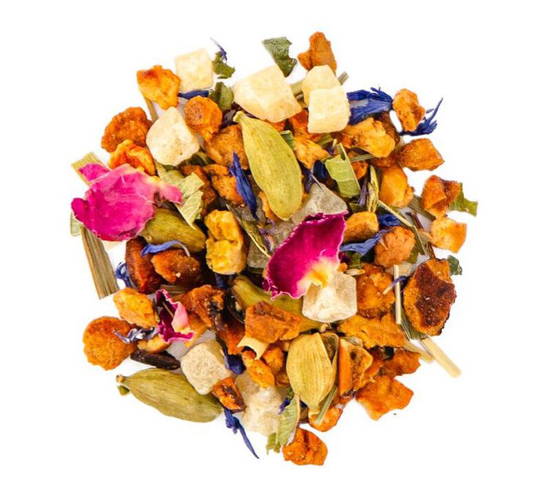 Comptoir Fran&ccedil;ais du th&eacute; - Tisana sfusa Cocktail d'Orient 100 g image number 0