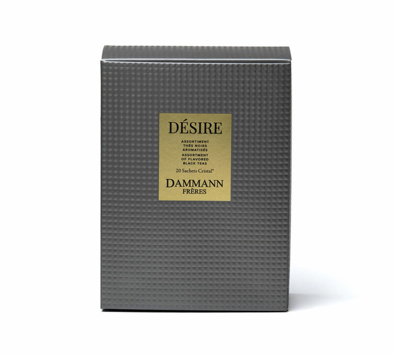 Dammann Fr&egrave;res D&eacute;sire Black Tea Selection Box - 20 tea bags image number 0