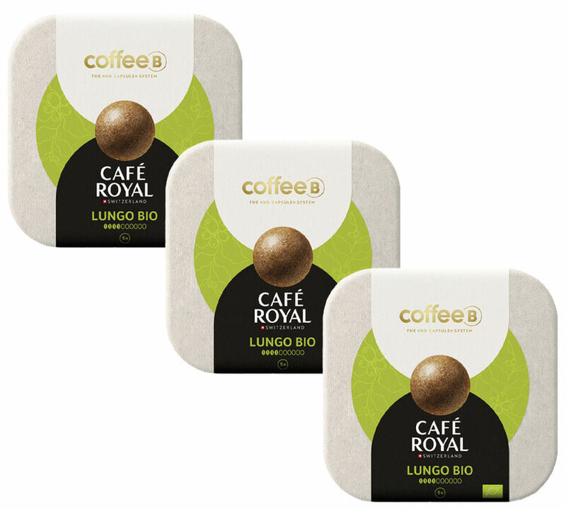 27 Boules de caf&eacute; Lungo Bio Compatible CoffeeB - CAF&Eacute; ROYAL image number 0