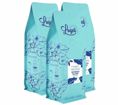 3 kg - Caf&eacute; en grain Intenso Blend (anciennement nomm&eacute; Blend Italien) - Caf&eacute;s Lugat