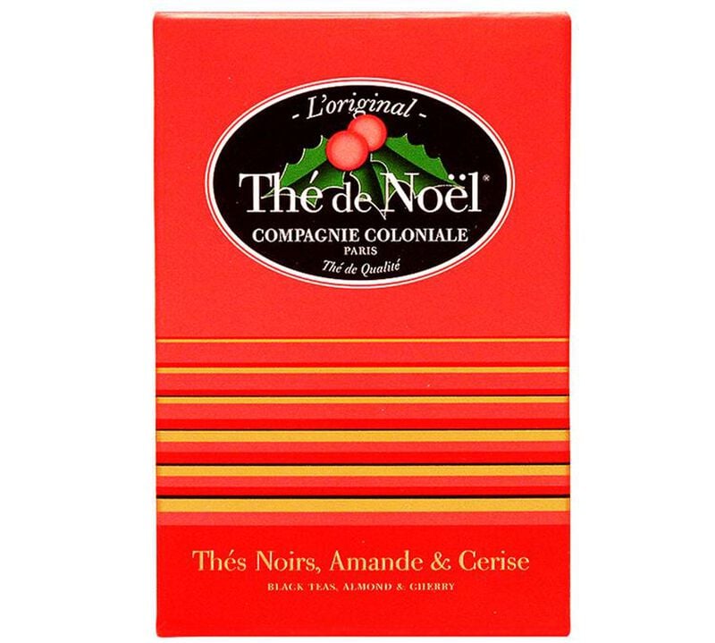 'Th&eacute; de No&euml;l' - Christmas flavoured black tea - box of 25 pyramid bags - Compagnie Coloniale image number 0