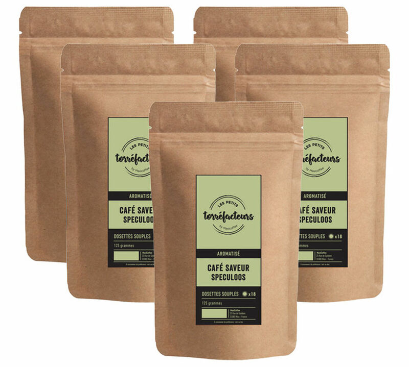 Les Petits Torr&eacute;facteurs - Speculoos biscuit flavoured coffee pods for Senseo x90 image number 0