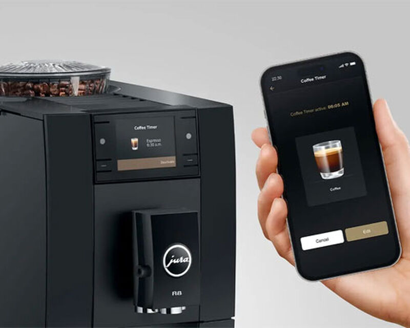 Expresso Broyeur JURA A8 Piano - Black image number 11