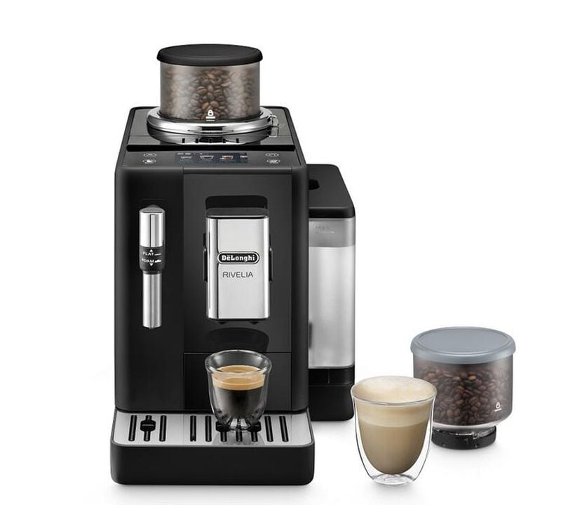Expresso Broyeur DELONGHI Rivelia- FEB 4435.B Noir Onyx image number 0