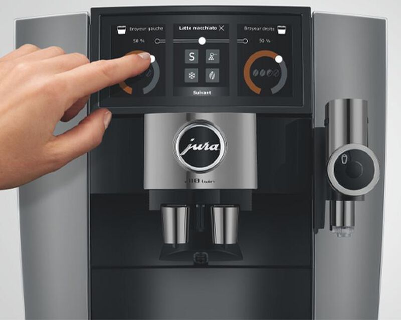 Expresso Broyeur JURA J10 Twin Diamond Onyx EA Smart Connect inclus image number 9