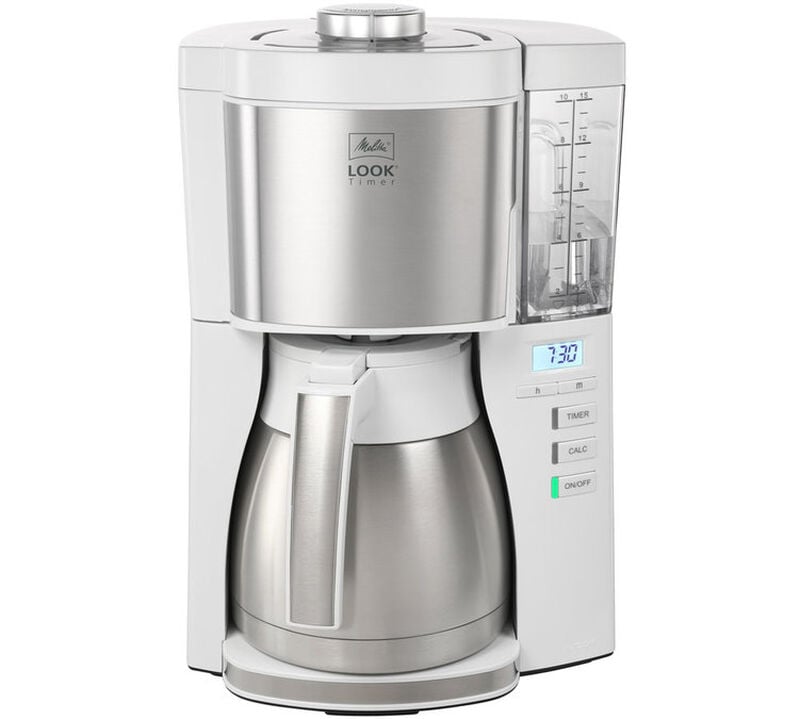 Cafeti&egrave;re blanche Melitta Look V Therm Timer 1025-17 blanche + offre cadeaux image number 0