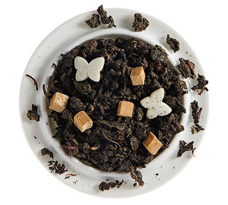 Comptoir Fran&ccedil;ais du Th&eacute; Salted butter caramel-flavoured Oolong tea - 100g loose leaf tea image number 2