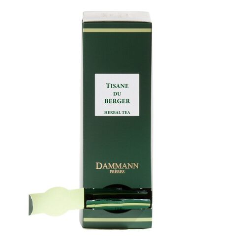 Tisane du Berger herbal tea - 24 Cristal&reg; sachets - Dammann Fr&egrave;res image number 1