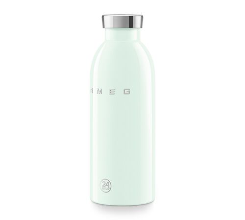 Bouteille isotherme double paroi vert d'eau WBF01PG - Ann&eacute;es 50 - 50 cl- SMEG image number 2