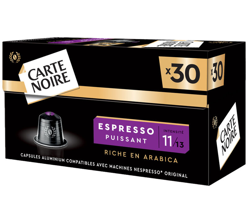 Pack d&eacute;couverte 90 capsules compatibles Nespresso* Original - CARTE NOIRE image number 2