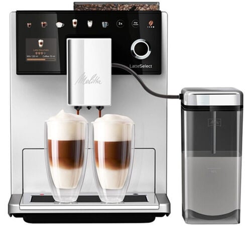 Machine auto - LatteSelect&reg; 630-211 Argent - MELITTA - Parfait &eacute;tat image number 1