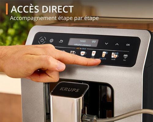 KRUPS Evidence Hot&Cold EA898DF1 - Gris - Parfait &eacute;tat image number 2