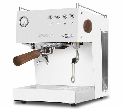 Machine expresso ASCASO Steel Uno PID blanche finition Bois image number 1