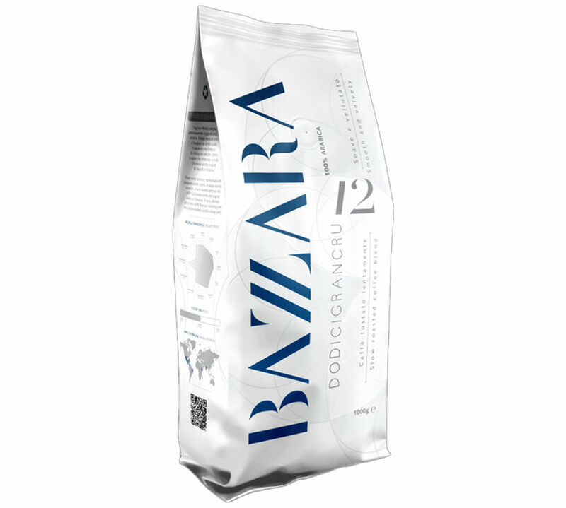 1 kg - Caf&eacute; en grain - Dodicigrancru 100% Arabica - BAZZARA image number 3