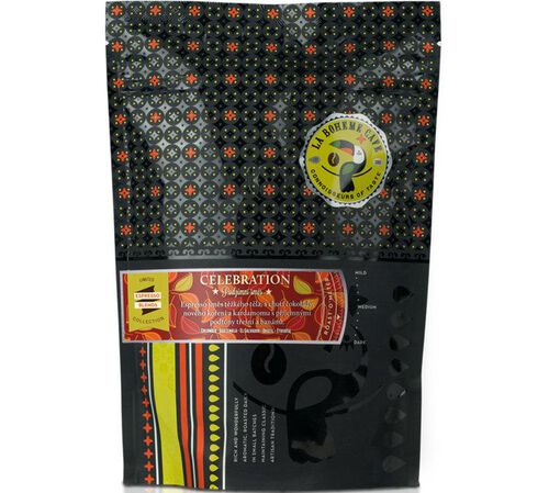 La Boheme Cafe - Caff&egrave; in grani - Celebration 100% Arabica 226 g