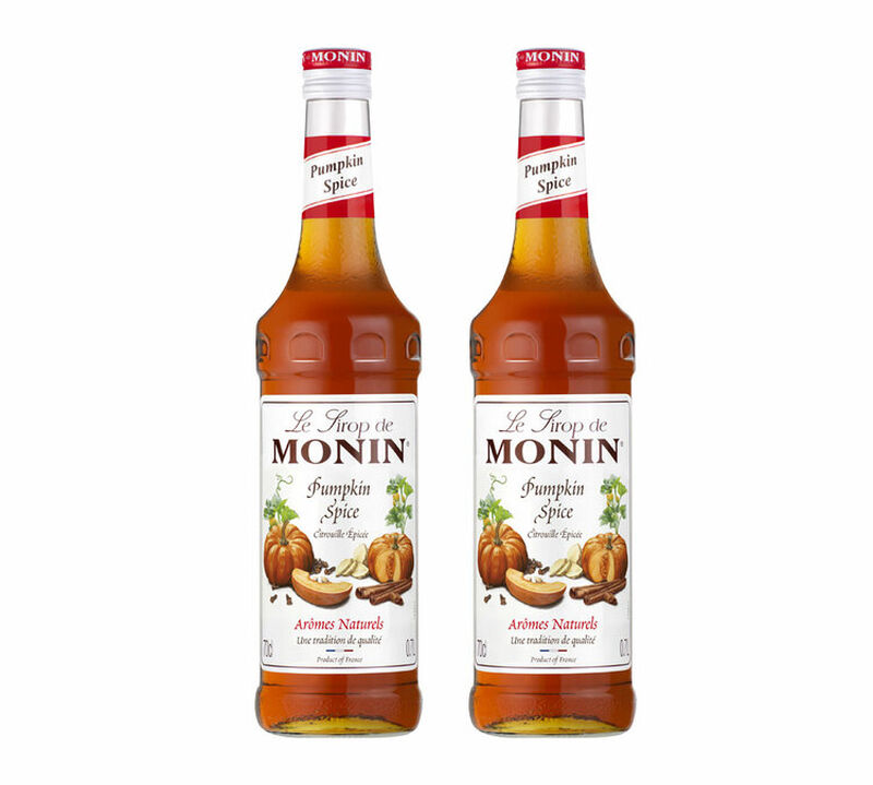Monin Sirup Pumpkin Spice (W&uuml;rziger K&uuml;rbis) - 2 x 0,7 L image number 0