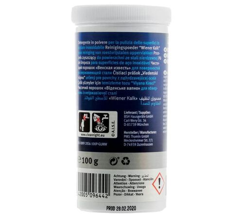 Nettoyant en poudre 311946 pour surfaces en acier inoxydable 100g - BOSCH image number 1