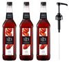 Lot de 3 Sirops Fraise - Bouteille Plastique - 3x1L + Pompe doseuse 1883 ROUTIN image number 0