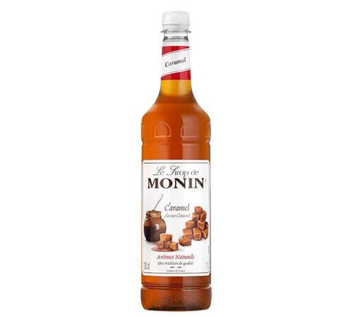 Sirop Monin Caramel - Bouteille plastique - 1L