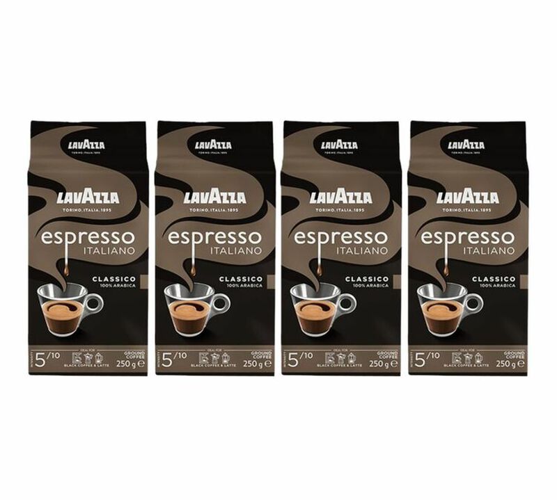 Lavazza Espresso Italiano Ground Coffee - 4 x 250g image number 0