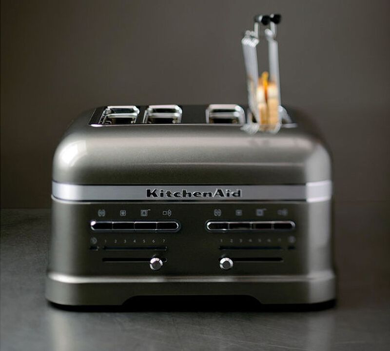 Toaster KitchenAid 5KMT4205EMS Artisan 4 tranches Gris Etain image number 4
