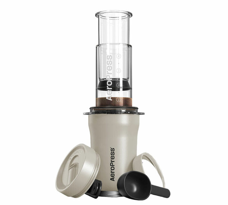 Aeropress Go Plus Portable Coffee Maker - Cream image number 0