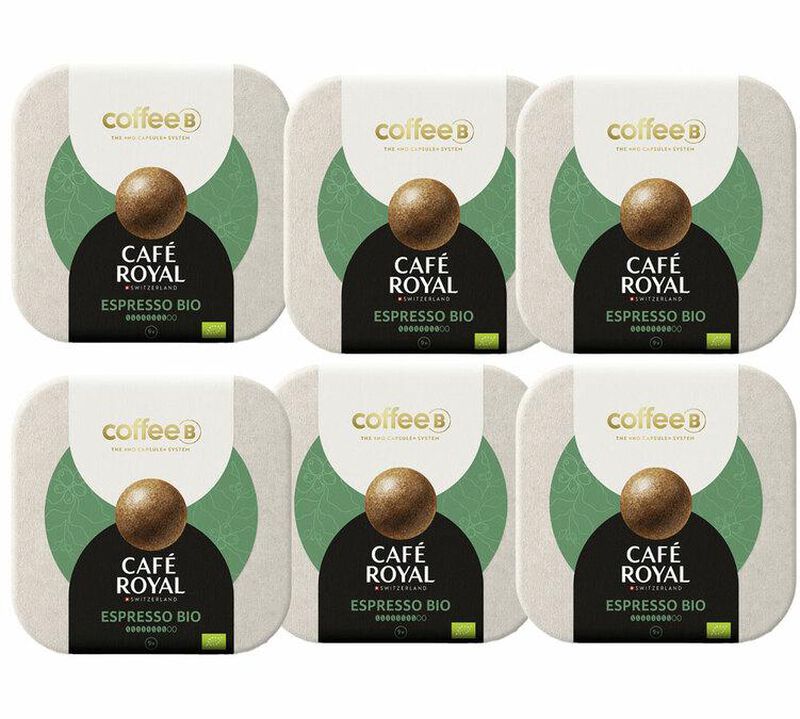54 Boules de caf&eacute; Espresso Bio Compatible CoffeeB - CAF&Eacute; ROYAL image number 0