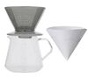 KINTO dripper starter kit for 4 cups with Grey dripper image number 0