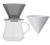 KINTO dripper starter kit for 4 cups with Grey dripper image