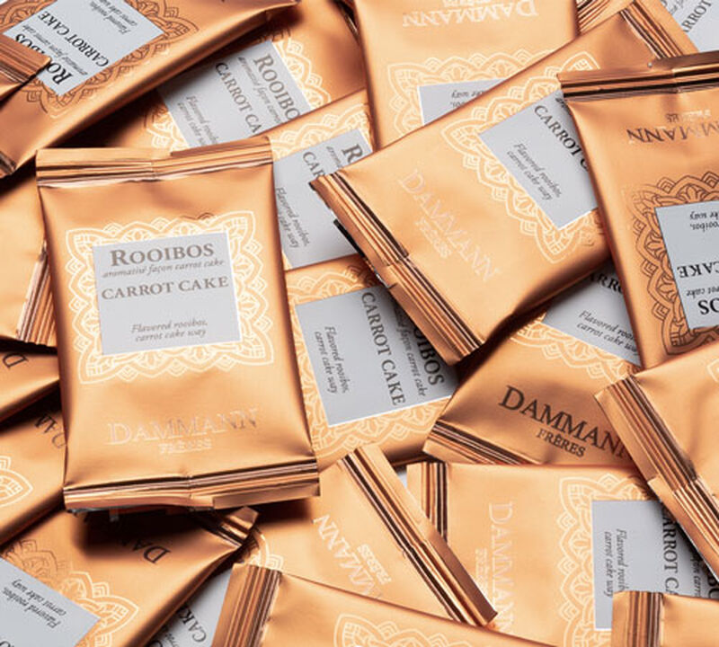 Rooibos Carrot Cake -  24 sachets -  DAMMANN FR&Egrave;RES image number 4