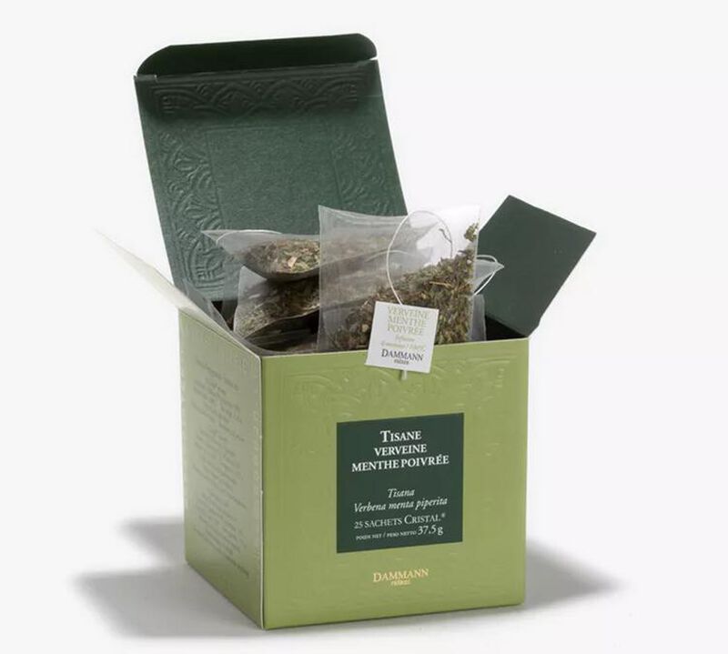 Tisane Verveine Menthe Herboristerie d'Orgeval - 25 sachets - DAMMANN FR&Egrave;RES image number 0