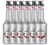 Lot de 6 pur&eacute;es de Fruit de Monin - Framboise - 6 x1 L image number 0