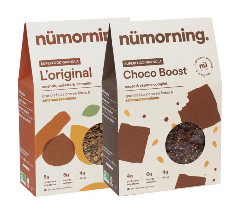 Duo Granolas Classiques Bio - 2 x 300 g - N&Uuml;MORNING image number 0