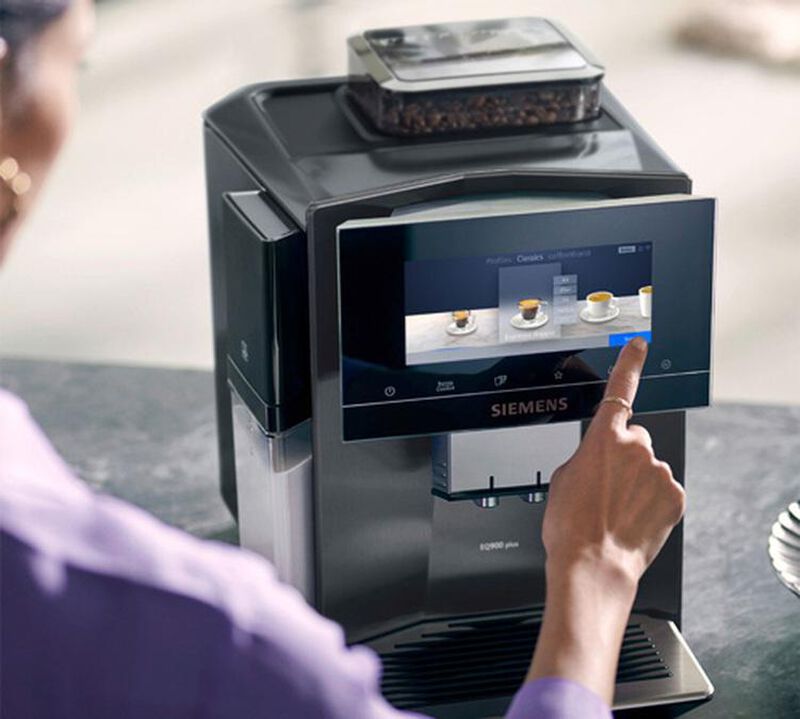 Expresso Broyeur SIEMENS EQ900+ TQ905RZ5 Dark Inox image number 6