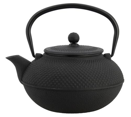OGO Living - Teiera in ghisa - Osaka Black 1,5 +  Omaggio incluso.