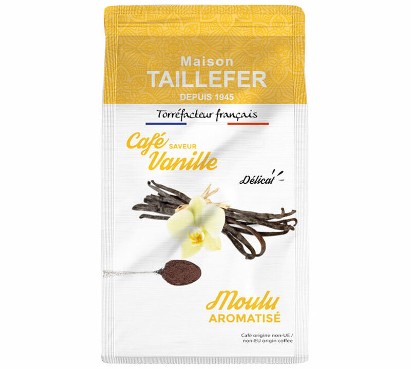 Maison Taillefer Vanilla Flavoured Ground Coffee - 112,5 g image number 0
