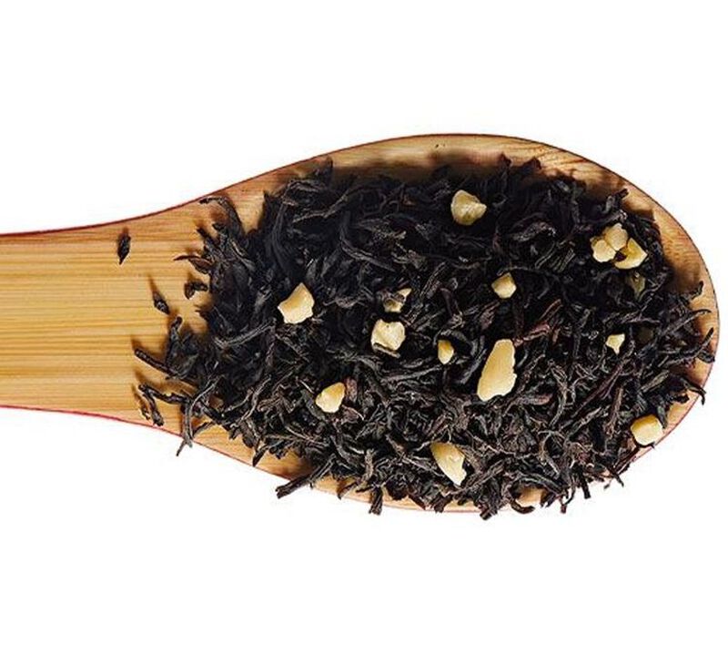Almond loose leaf black tea 100g - Comptoir Fran&ccedil;ais du Th&eacute; image number 0
