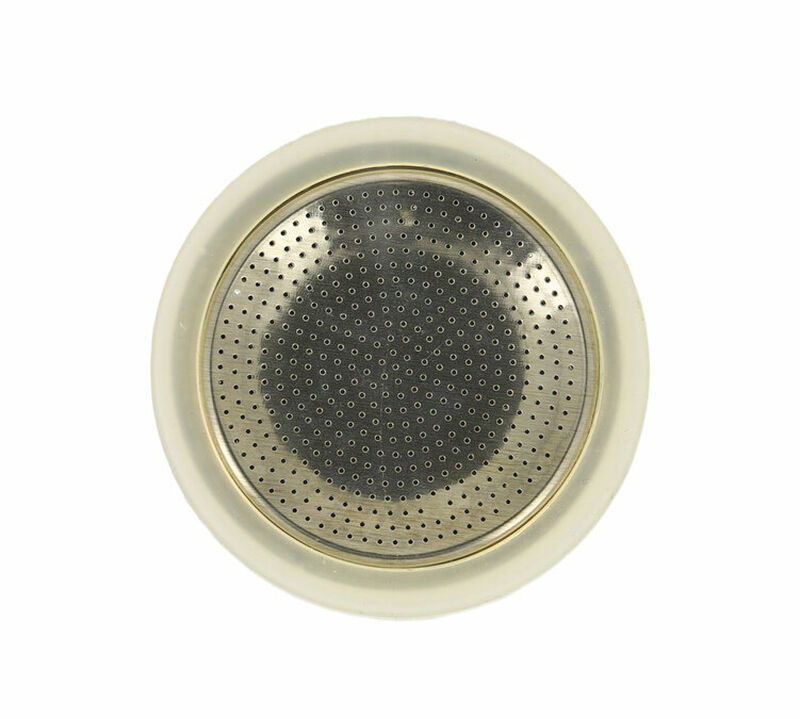 Kit Filtre inox + Joint en silicone PYLANO pour cafeti&egrave;re Italienne Kiara 9 tasses image number 0