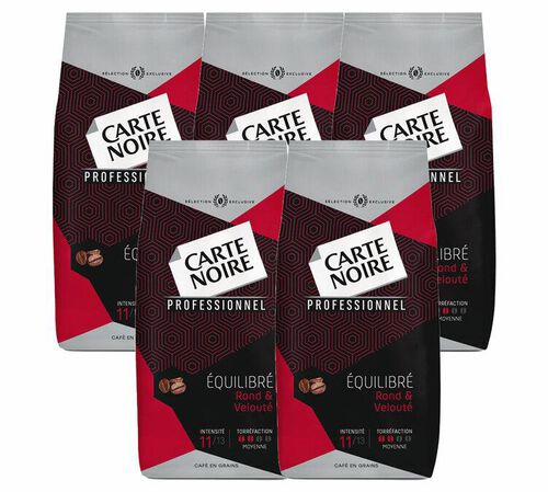 5 Kg Caf&eacute; en grain N&deg;8 Equilibr&eacute; - Carte Noire