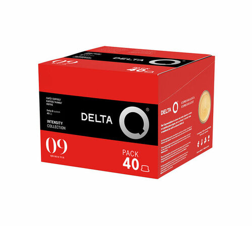 DeltaQ N&deg;9 Qharacter x 40 coffee capsules