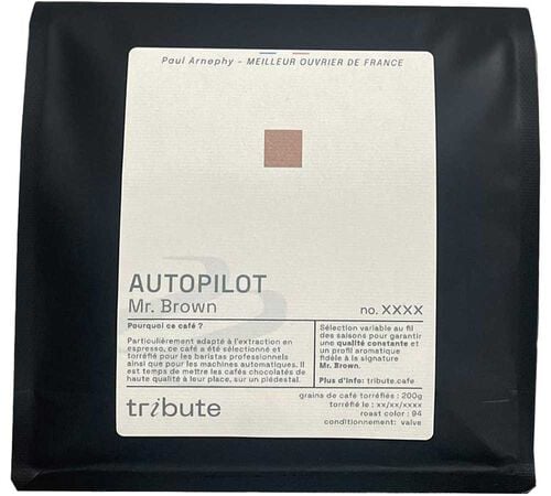 200 g - Caf&eacute; en grain - Autopilot Mr Brown - TRIBUTE