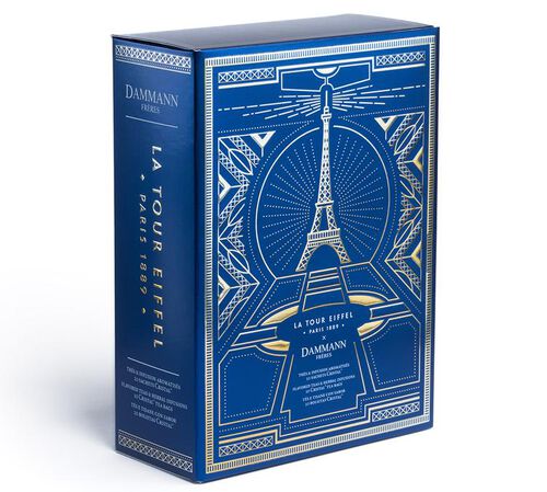 Dammann Fr&egrave;res Tea Selection Box Eiffel Tower x 20 Tea Bags