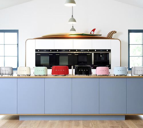 Grille-pain TSF02BLEU 4 tranches Noir - SMEG image number 6
