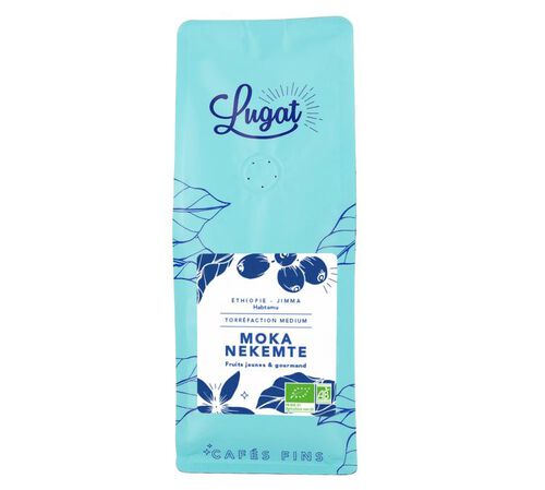 Lugat - Caff&egrave; in grani - Moka Nekemte Etiopia 250 g