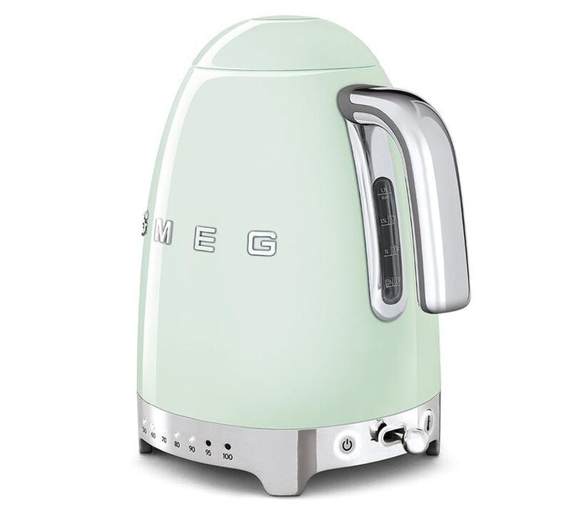 Bouilloire KLF04PGEU temp&eacute;rature r&eacute;glable Vert d'eau 1,7 L - SMEG image number 2