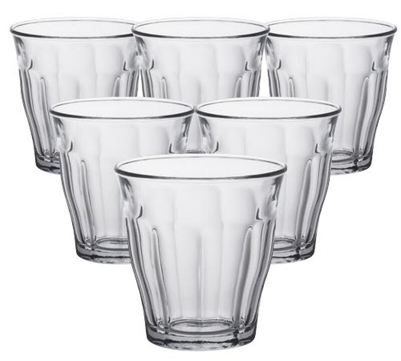 Duralex Picardie Glasses - 6 x 9cl image number 0