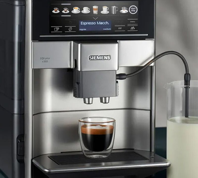 Expresso Broyeur Siemens EQ.6+ S500 TE655203RW Inox image number 1